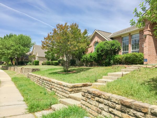 Sloped Yard Landscaping in Tempe