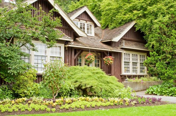 Log Home Landscaping in Tempe